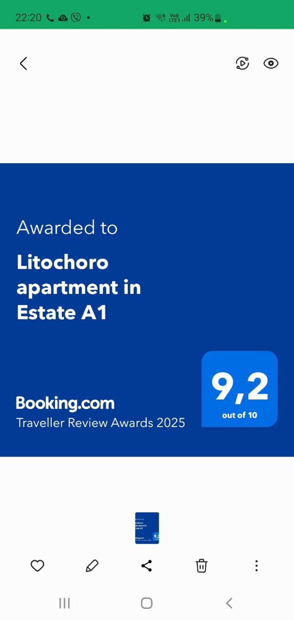 Litochoro Apartment In Estate A1 Rom bilde
